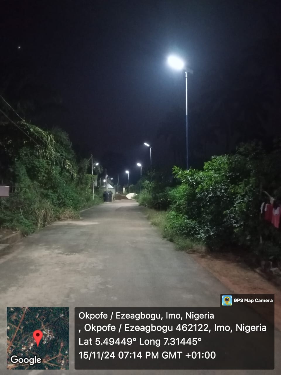 Solar Light Installation