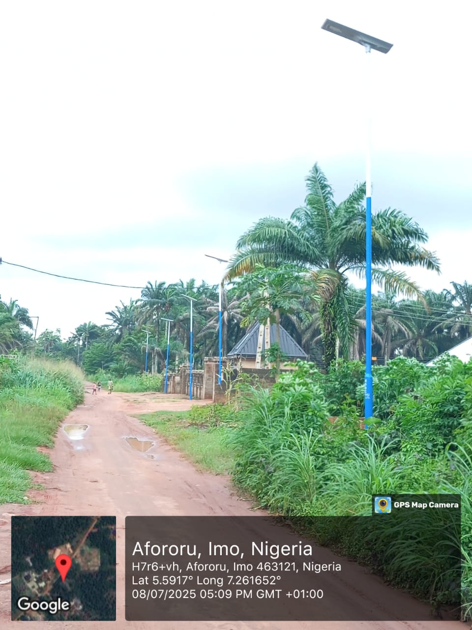 Solar Light Installation